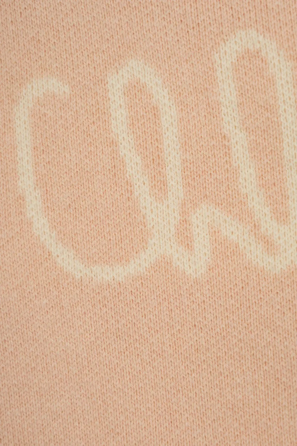 Chloé Kids Long Sleeved Long Intarsia Knit Dress