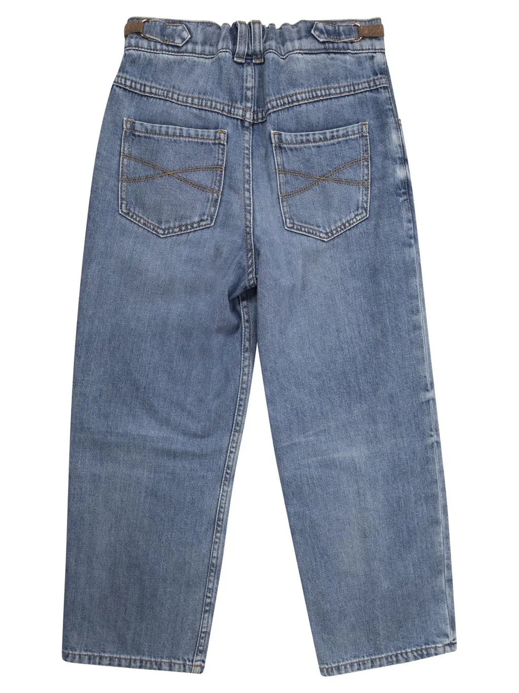Brunello Cucinelli Kids Straight Leg Jeans