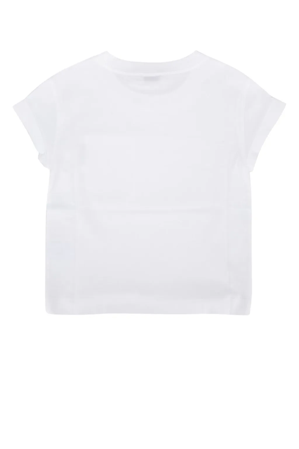Brunello Cucinelli Kids Monili-Embellished Crewneck T-Shirt
