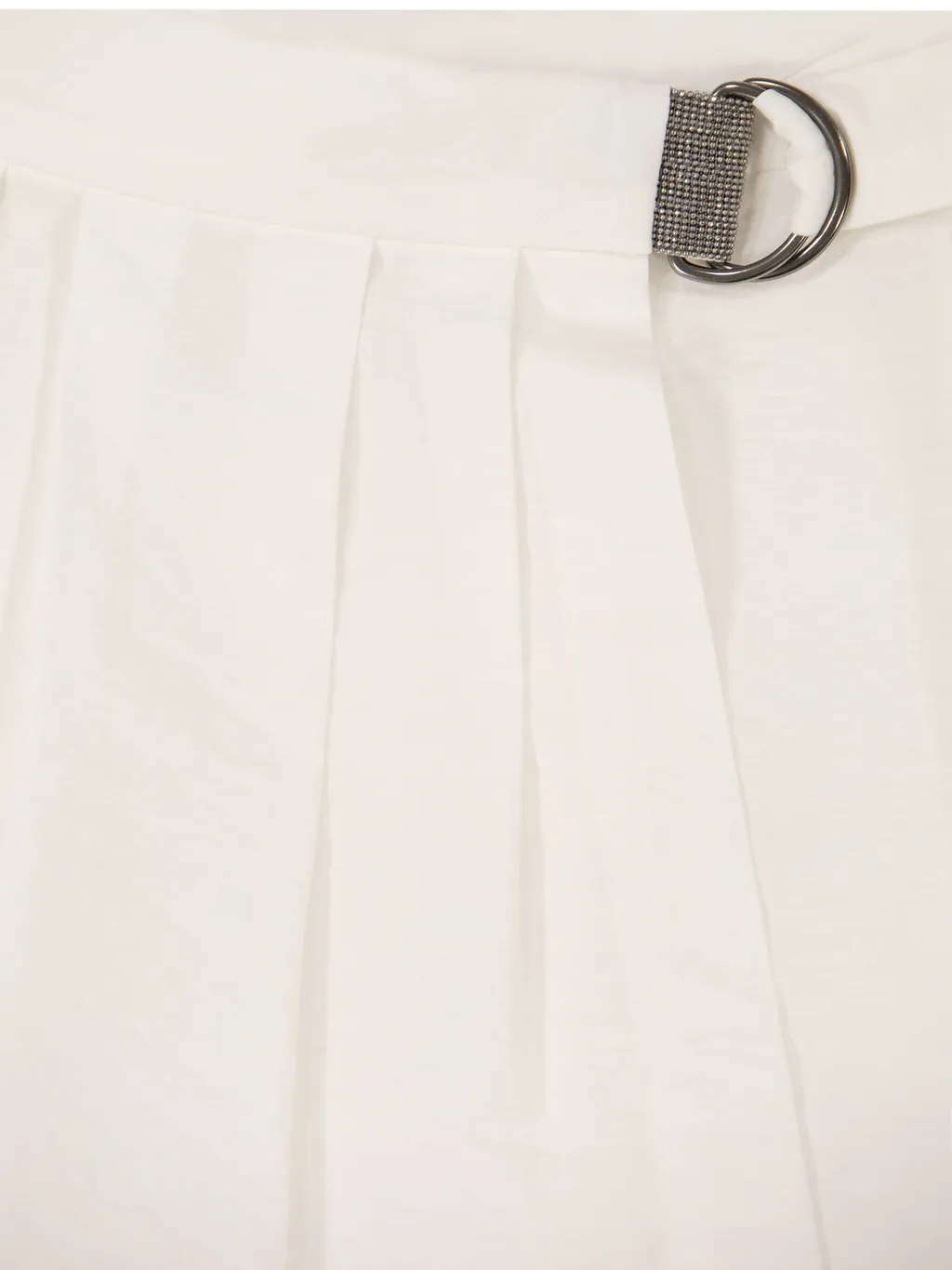 Brunello Cucinelli Kids Pleated Mini Skirt