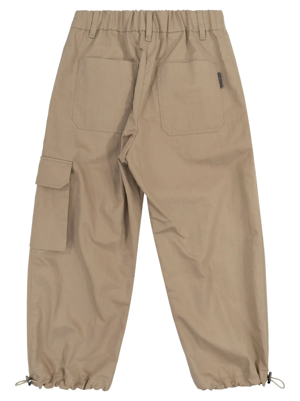Brunello Cucinelli Kids Mid-Rise Wide-Leg Trousers