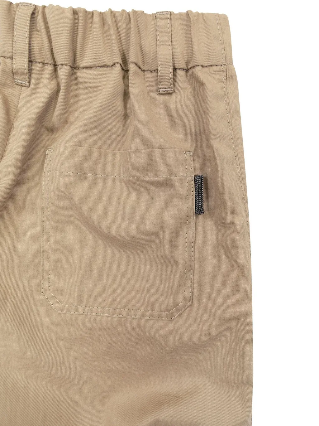 Brunello Cucinelli Kids Mid-Rise Wide-Leg Trousers