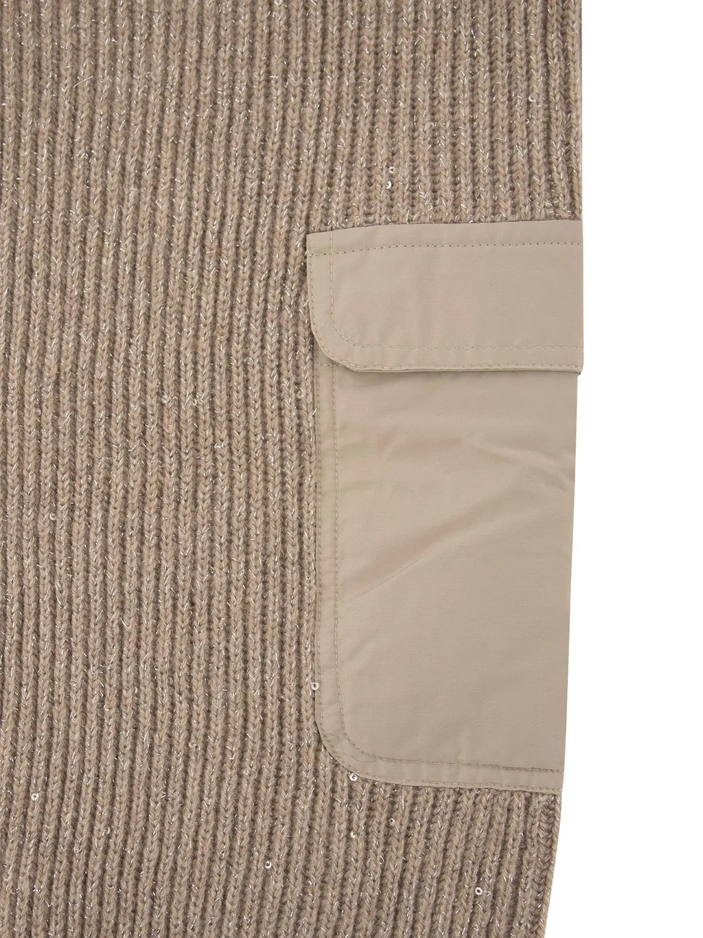 Brunello Cucinelli Kids Elasticated-Waist Tapered Knitted Trousers