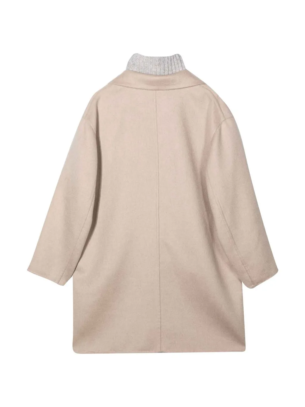 Brunello Cucinelli Kids Layered Button-Up Coat