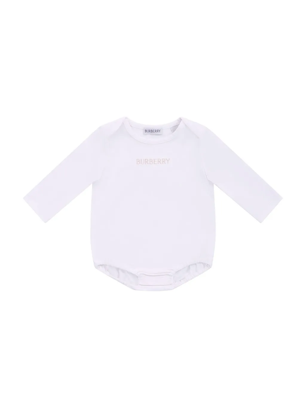 Burberry Kids Checked Logo Embroidered Set