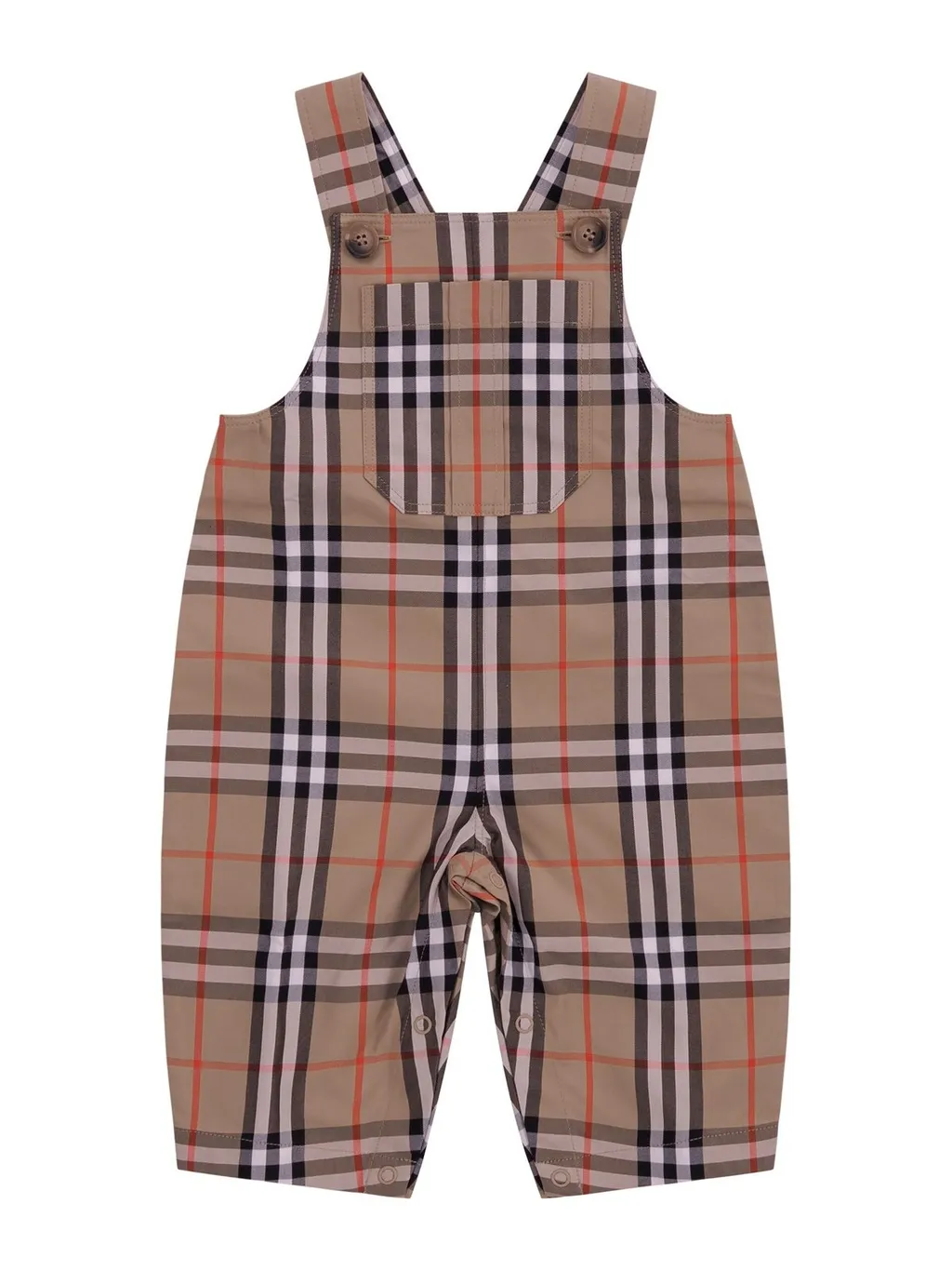 Burberry Kids Checked Logo Embroidered Set