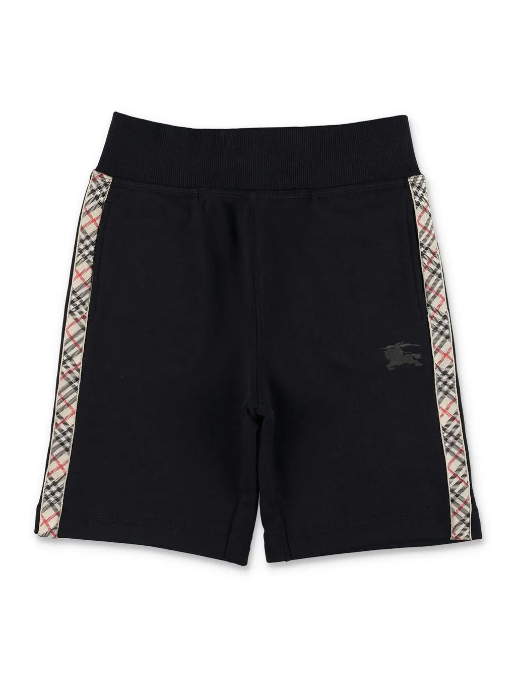 Burberry Kids Bermuda Side Checked Shorts