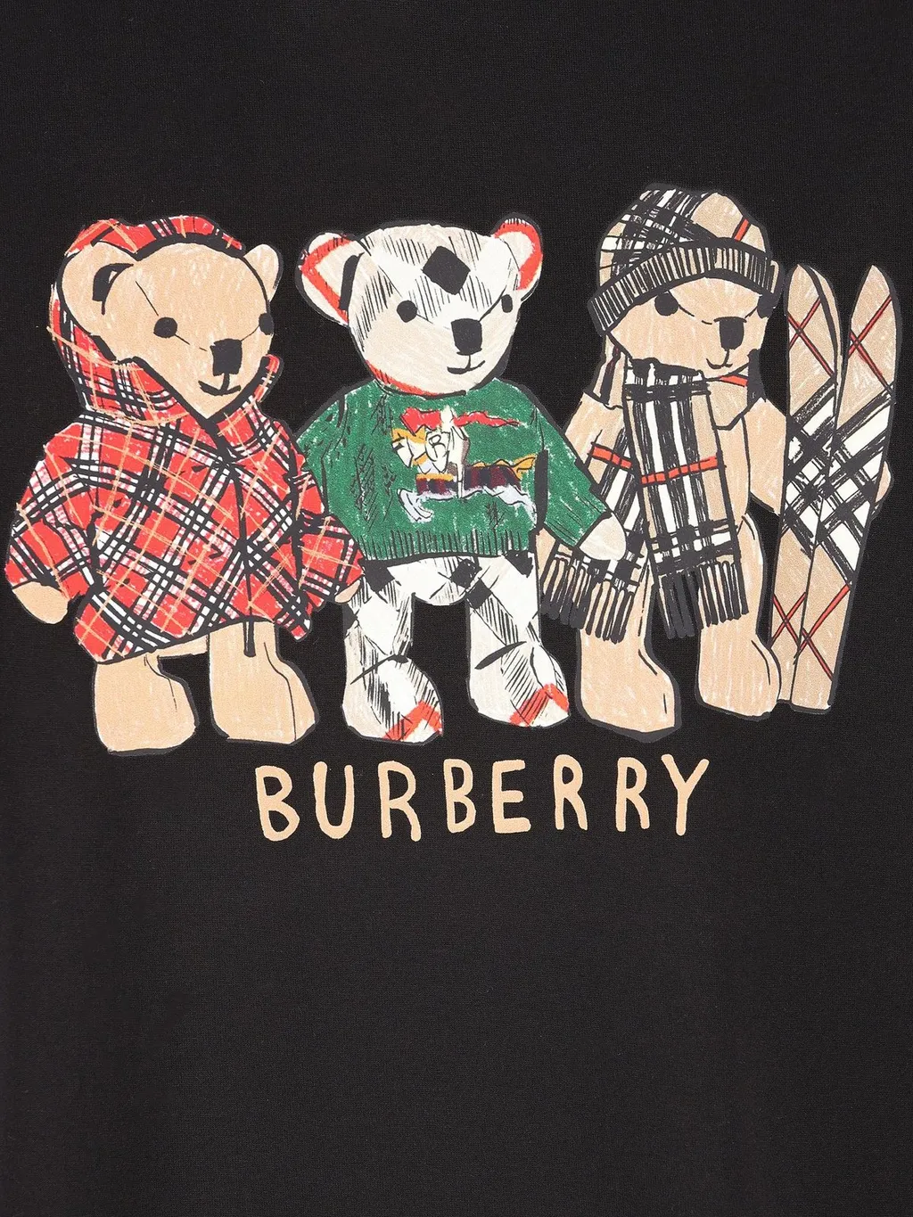 Burberry Kids Thomas Bear And Friends T-Shirt