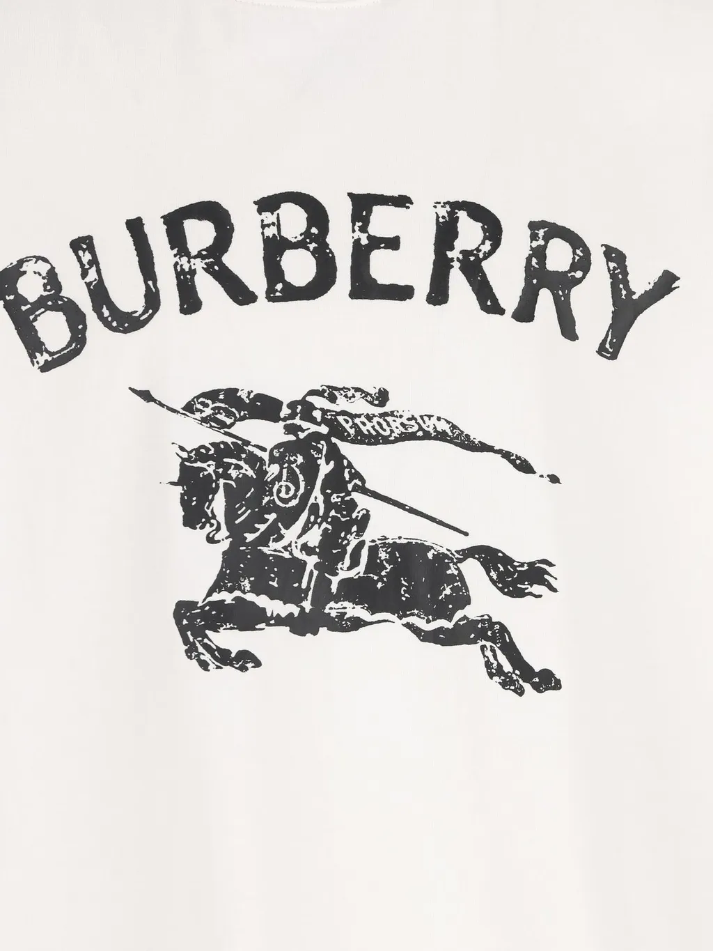 Burberry Kids Ekd Printed Crewneck T-Shirt