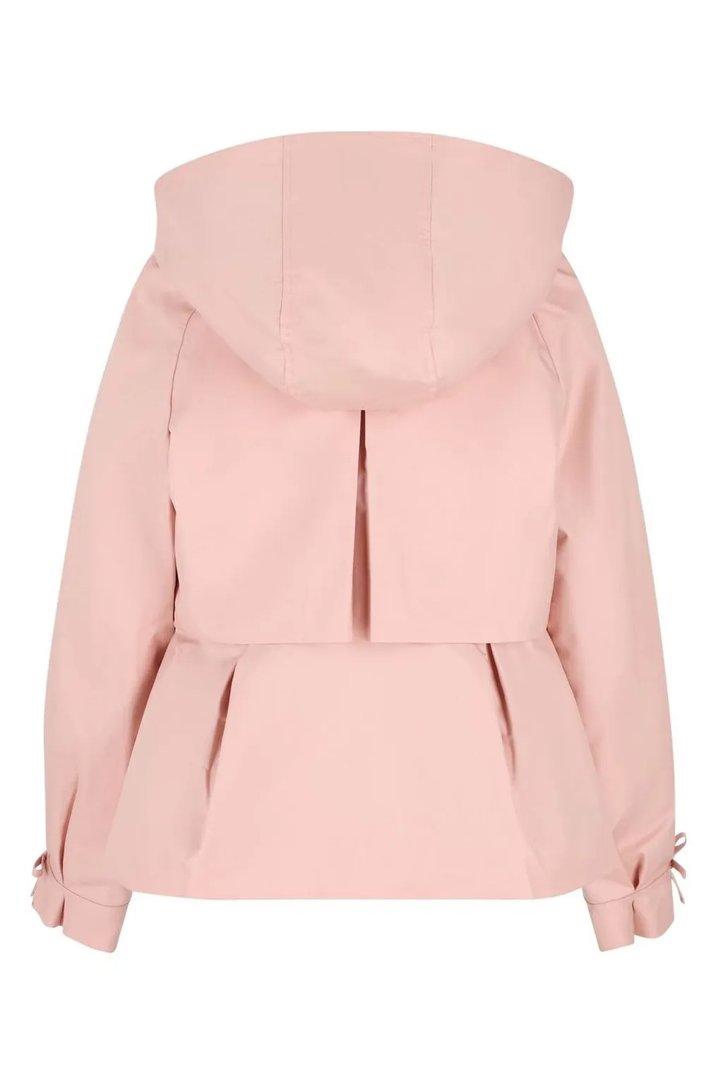 Burberry Kids Hooded Trench Jacket
