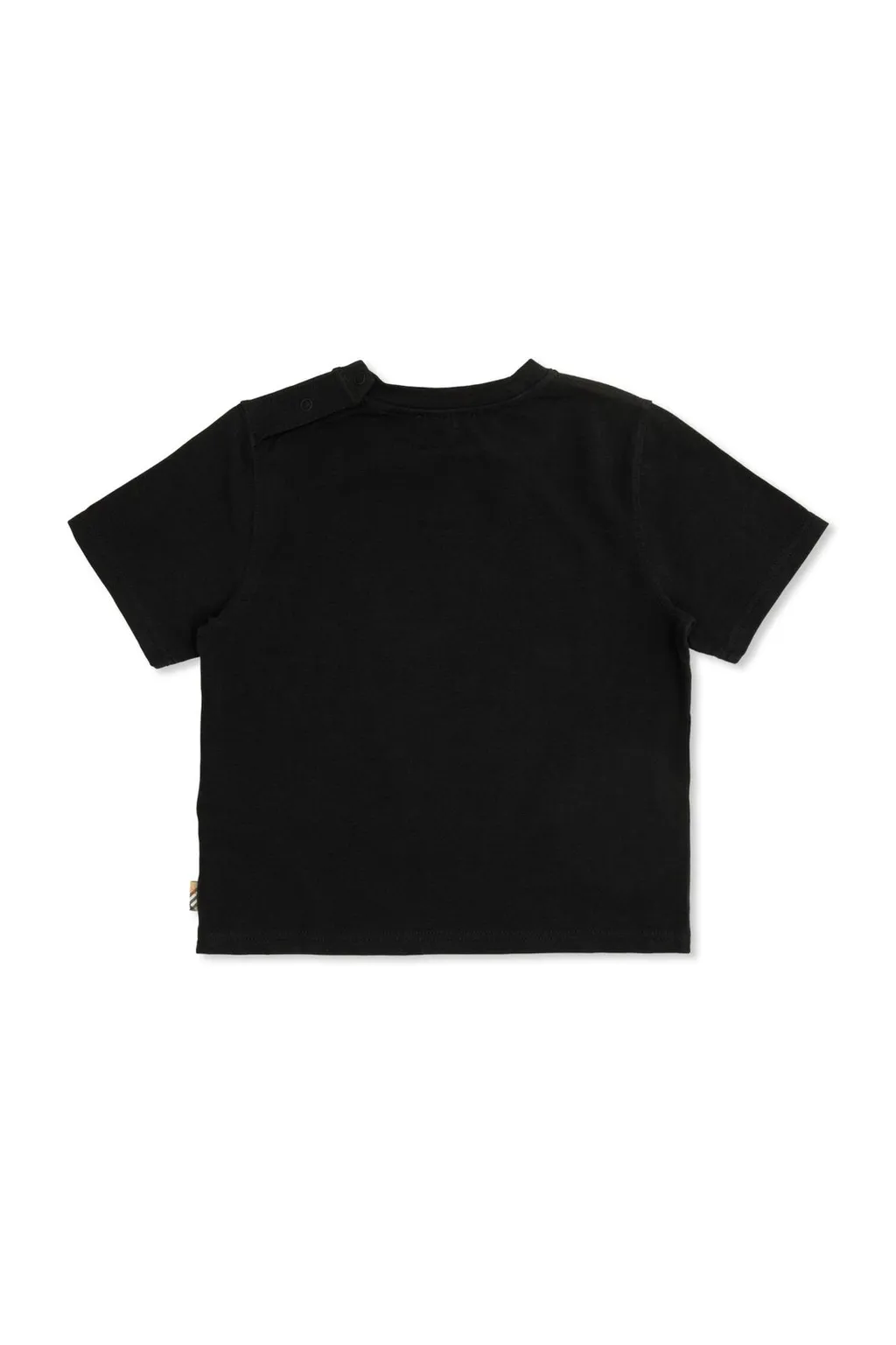 Burberry Kids Logo Printed Crewneck T-Shirt
