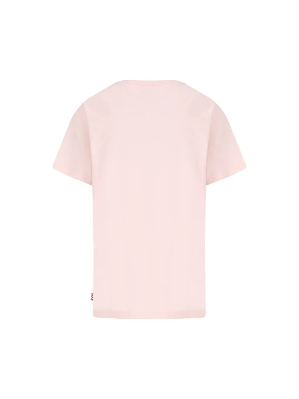 Burberry Kids Logo Printed Crewneck T-Shirt
