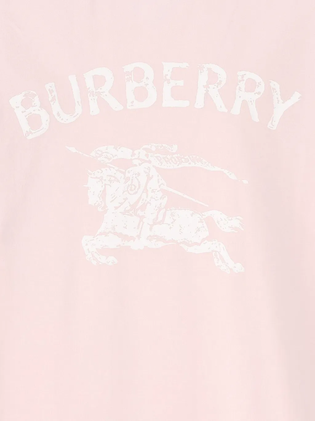 Burberry Kids Logo Printed Crewneck T-Shirt