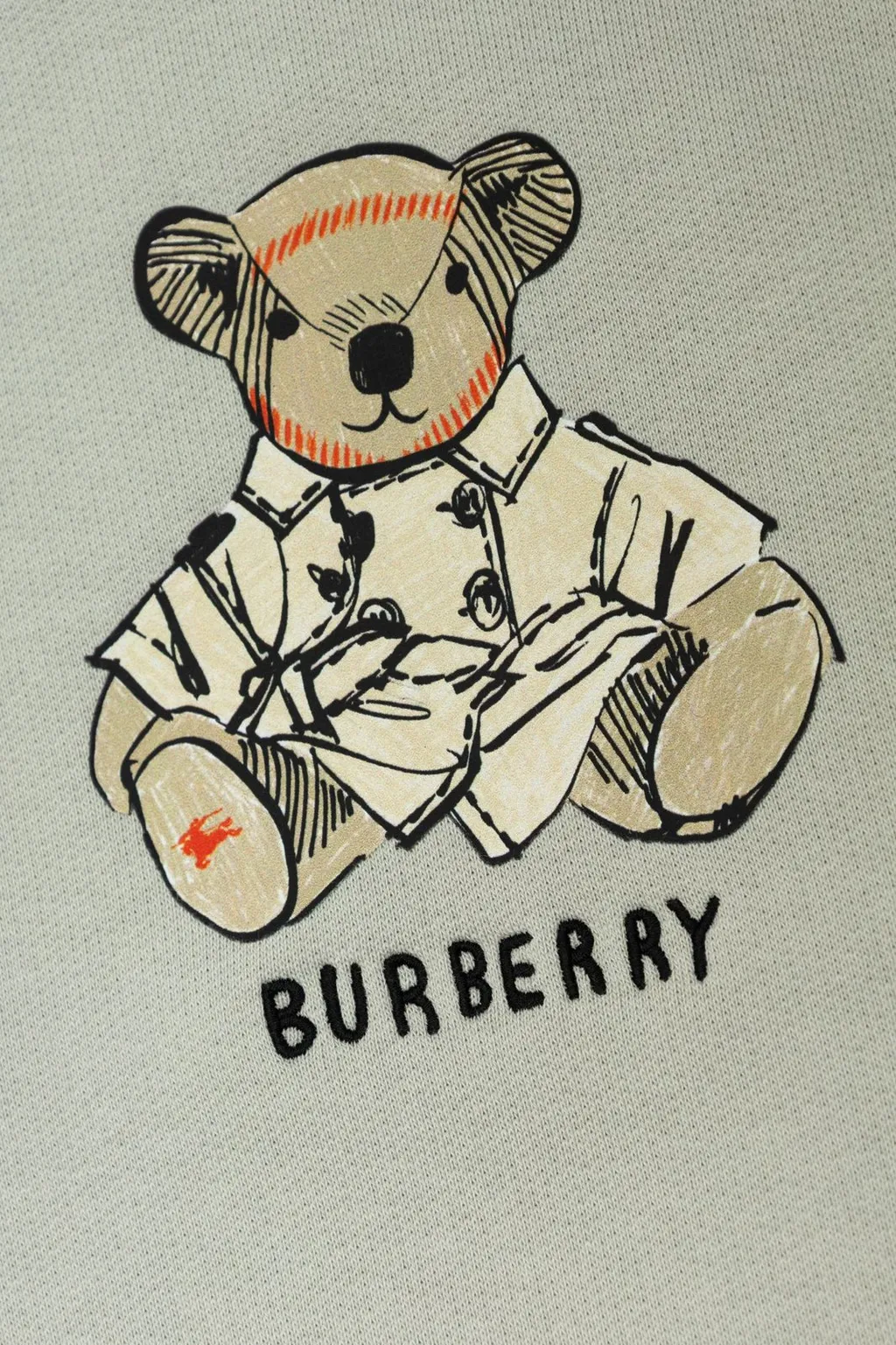 Burberry Kids Bear-Printed Crewneck Sweatshirt