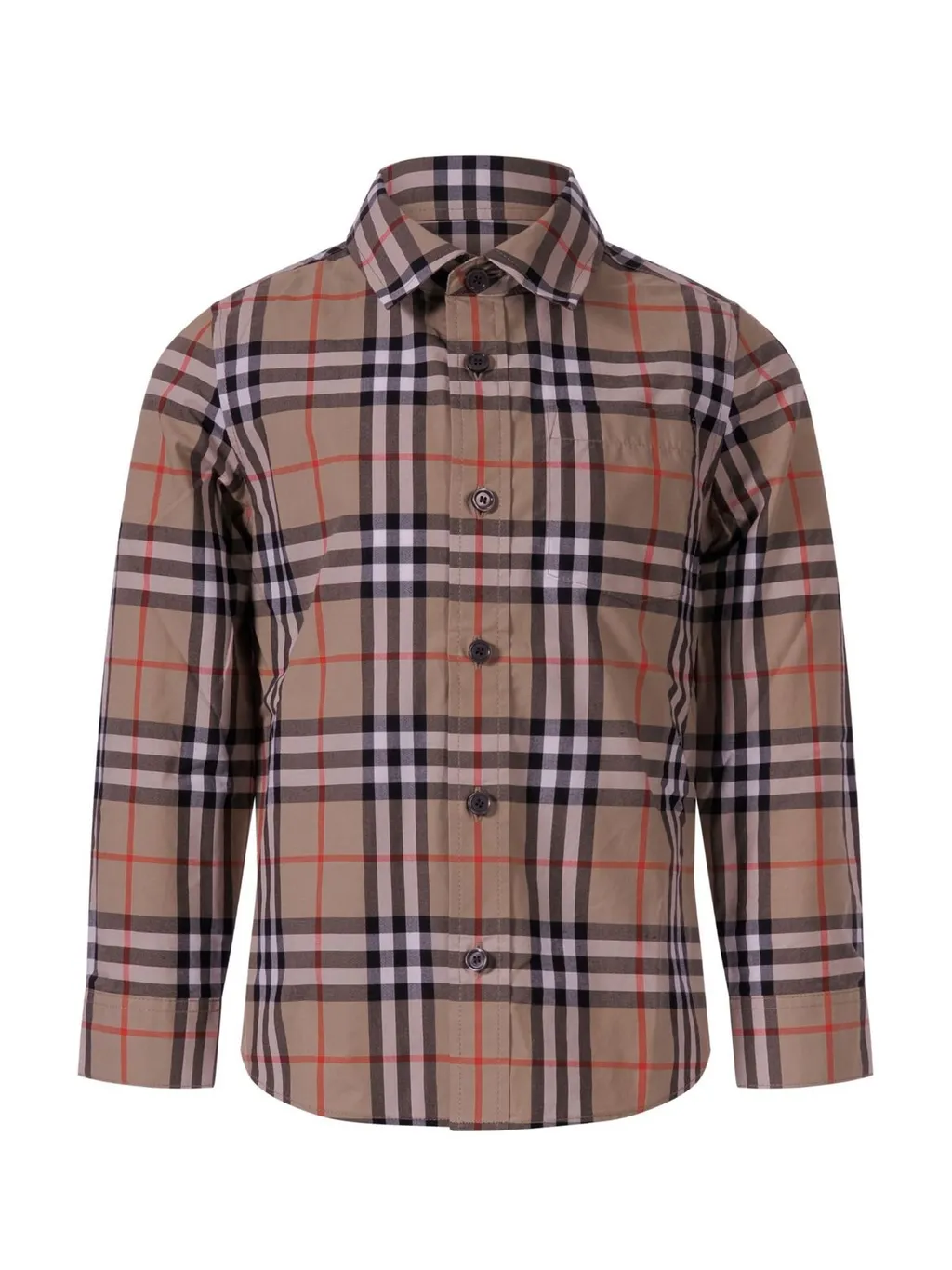 Burberry Kids Check Shirt