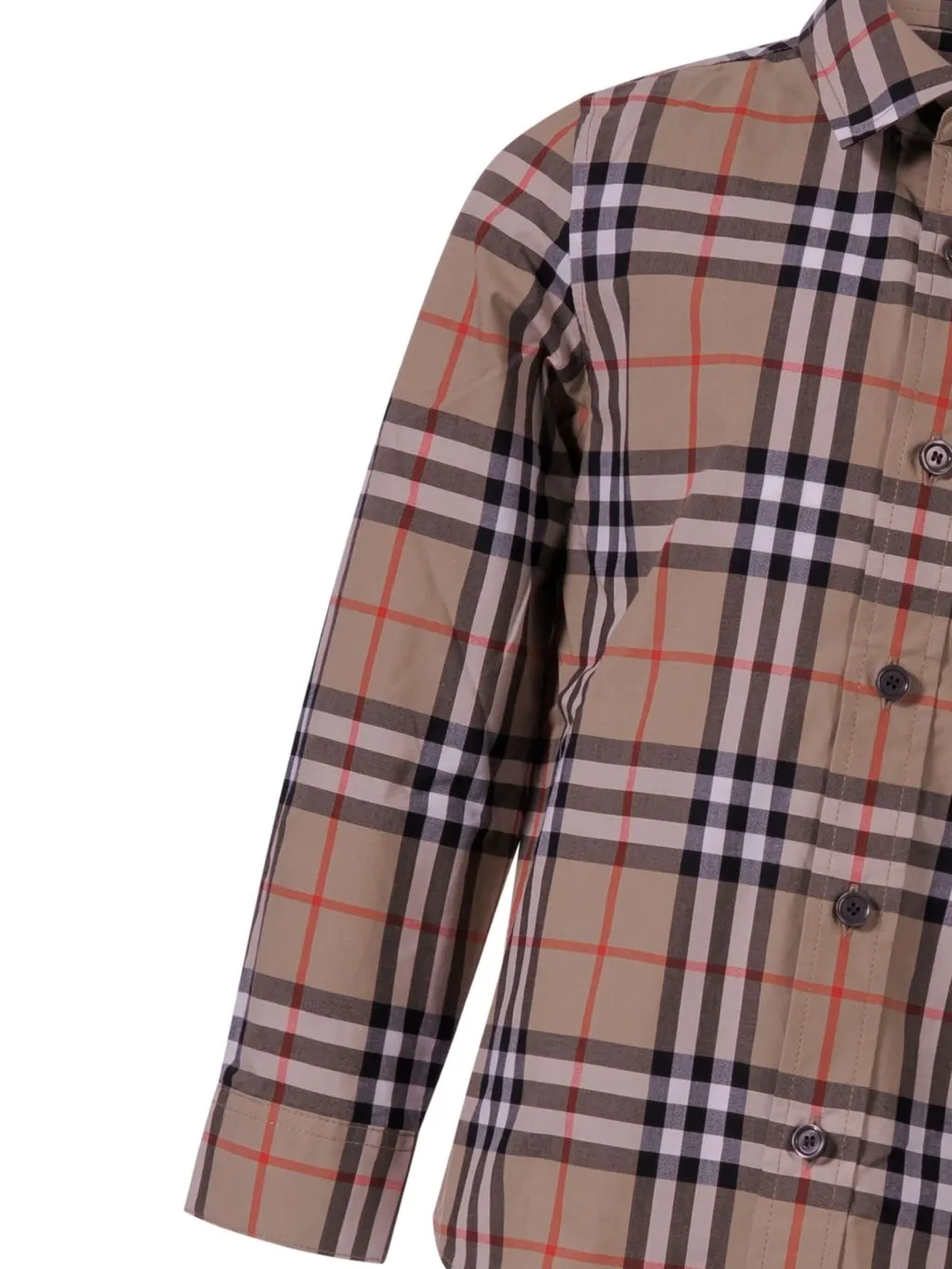 Burberry Kids Check Shirt