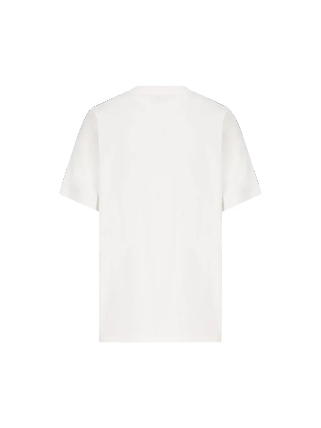 Burberry Kids Checked-Trim Crewneck T-Shirt