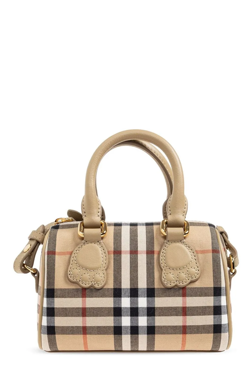 Burberry Kids Mini Check Bowling Bag