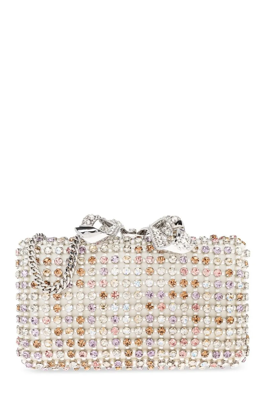 Self-Portrait Embellished Clutch Bag