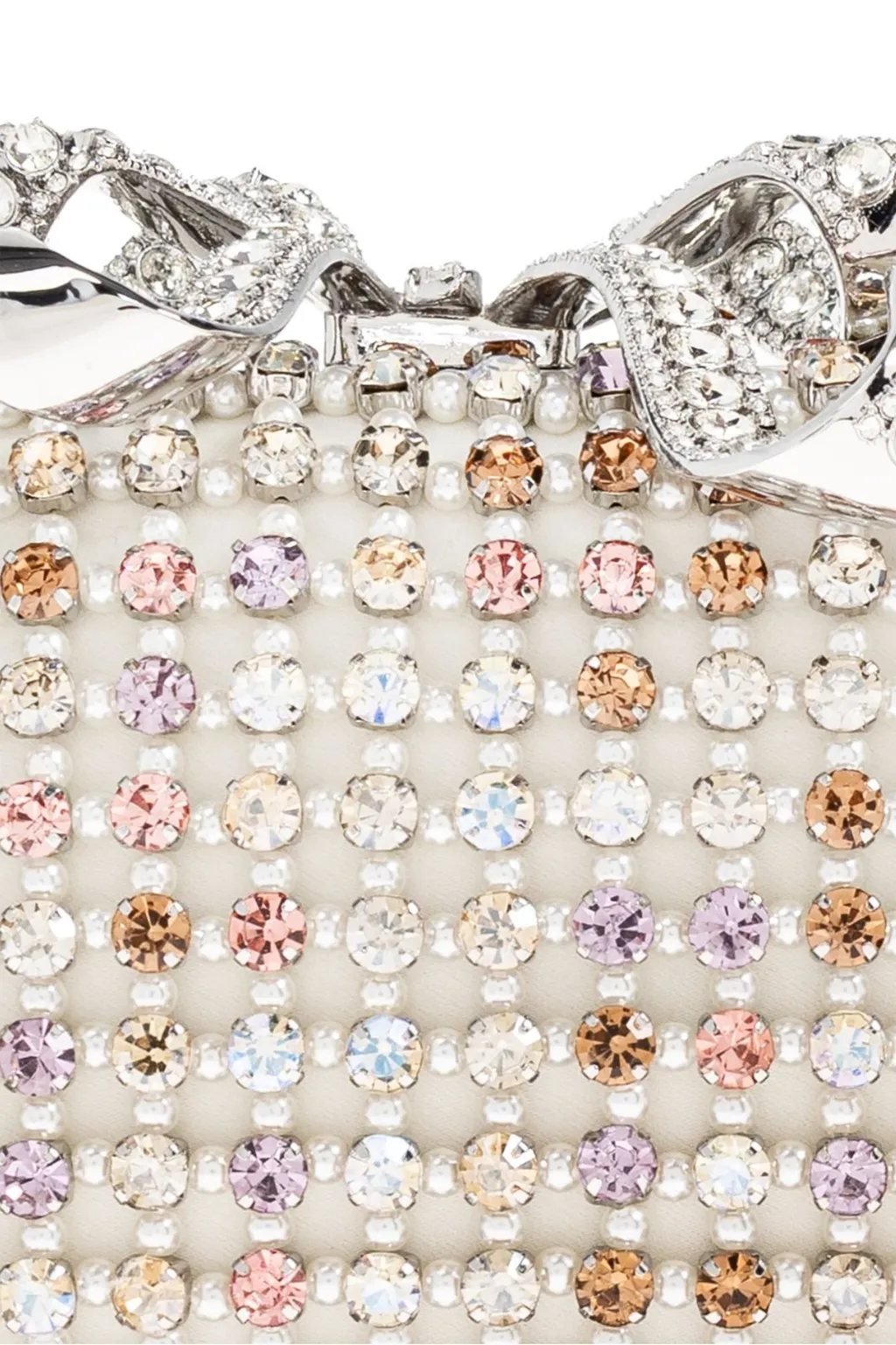Self-Portrait Embellished Clutch Bag