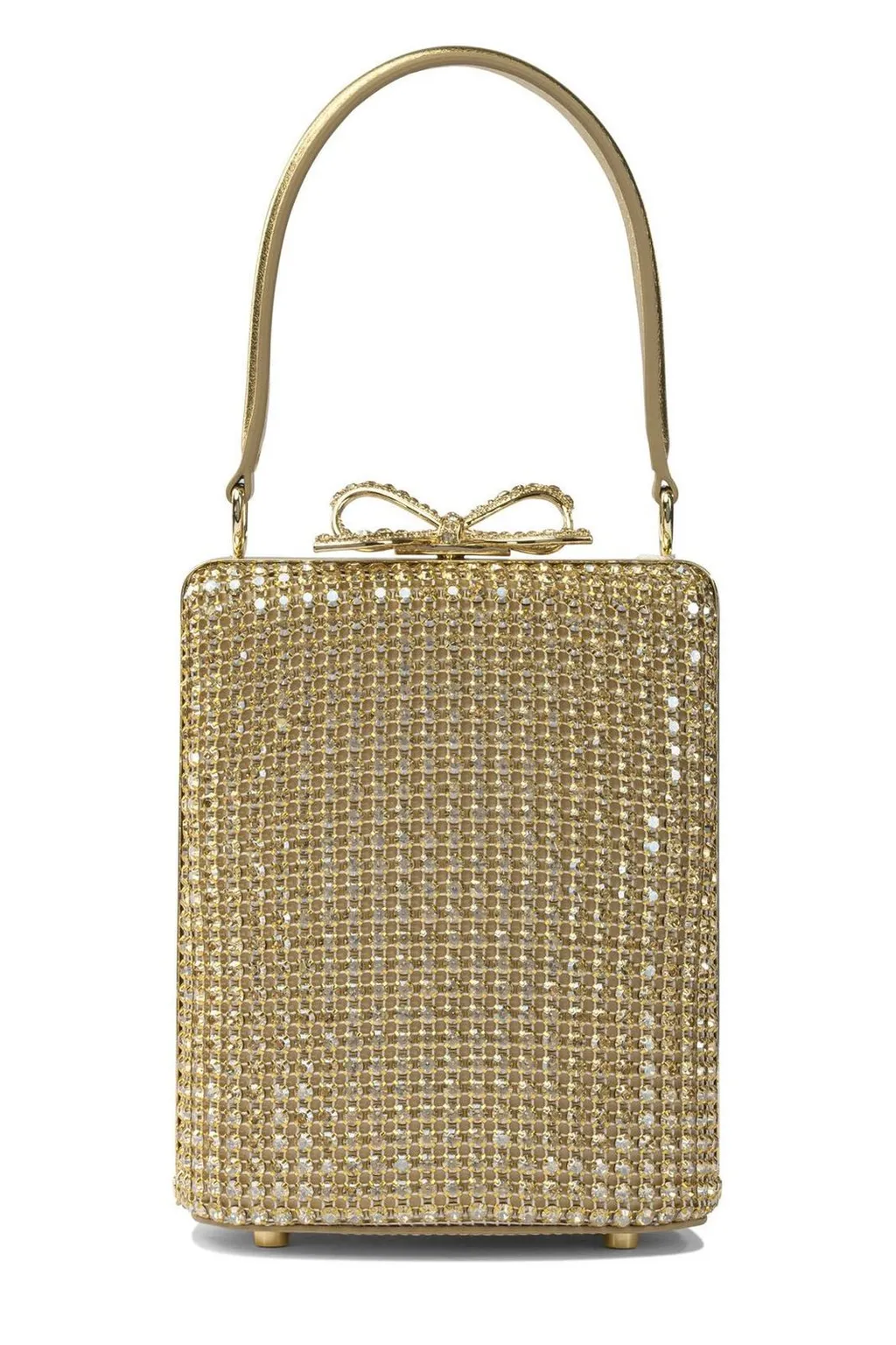 Self-Portrait Embellished Top Handle Mini Bag