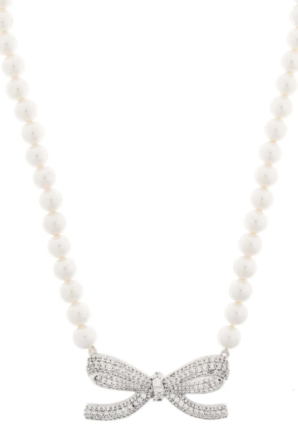 Self-Portrait Bow Necklace