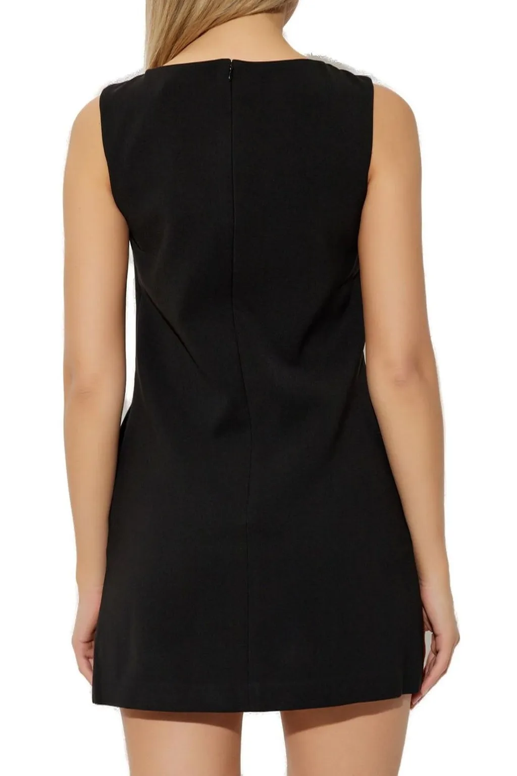 Self-Portrait Embellished Trim Mini Dress