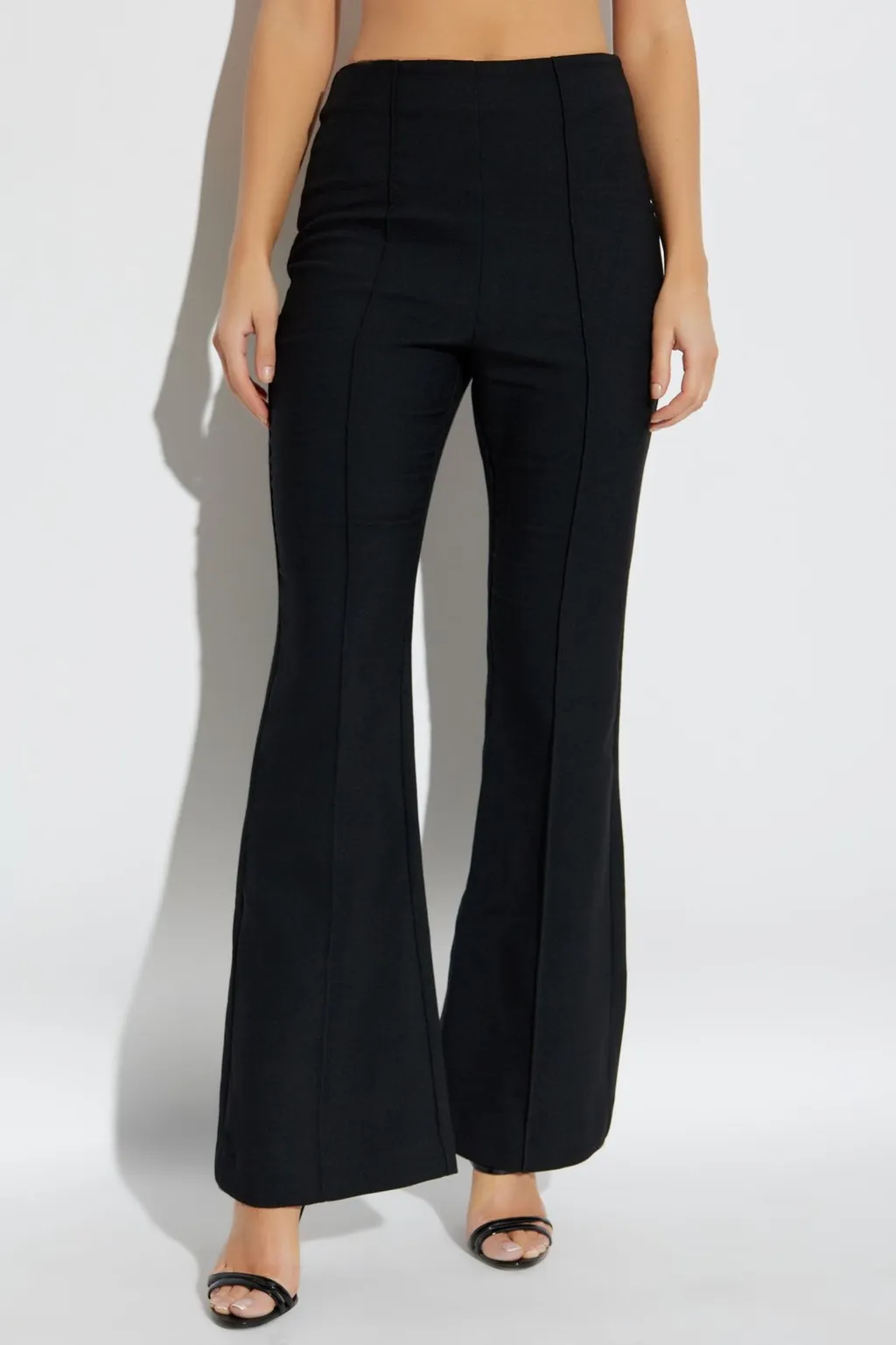 Self-Portrait Double Breasted Belted Blazer Flared Trousers Jumpsuit