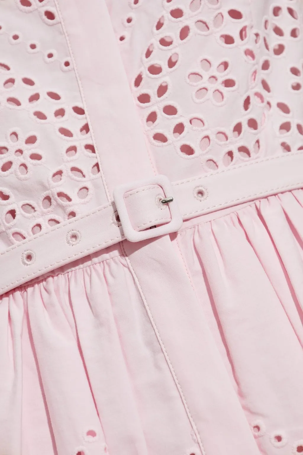 Self-Portrait Broderie Mini Dress