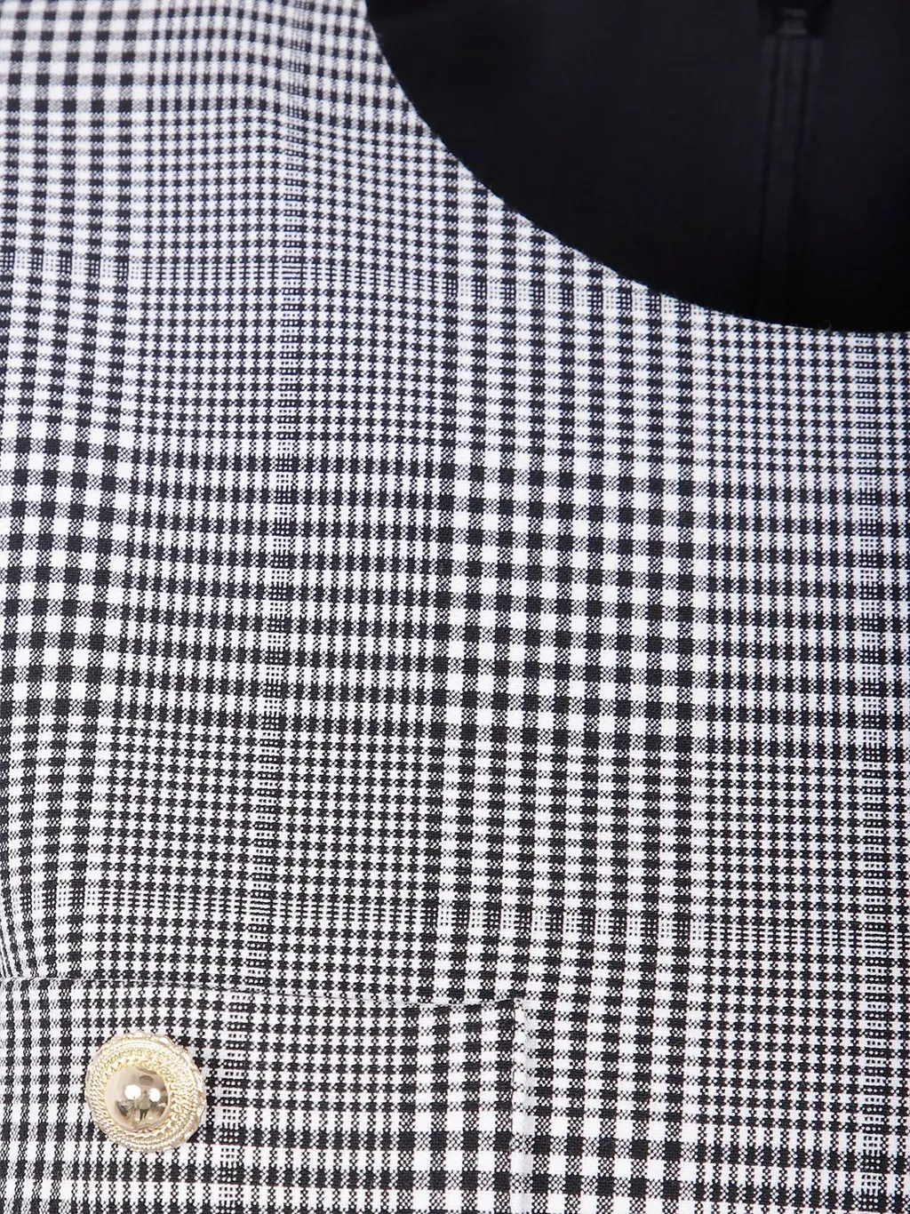 Self-Portrait Prince Of Wales Checked Mini Dress