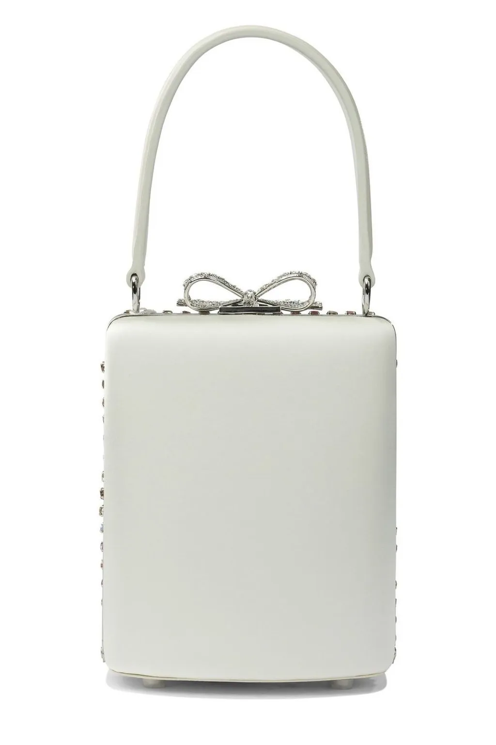 Self-Portrait Bow Embellished Mini Hand Bag