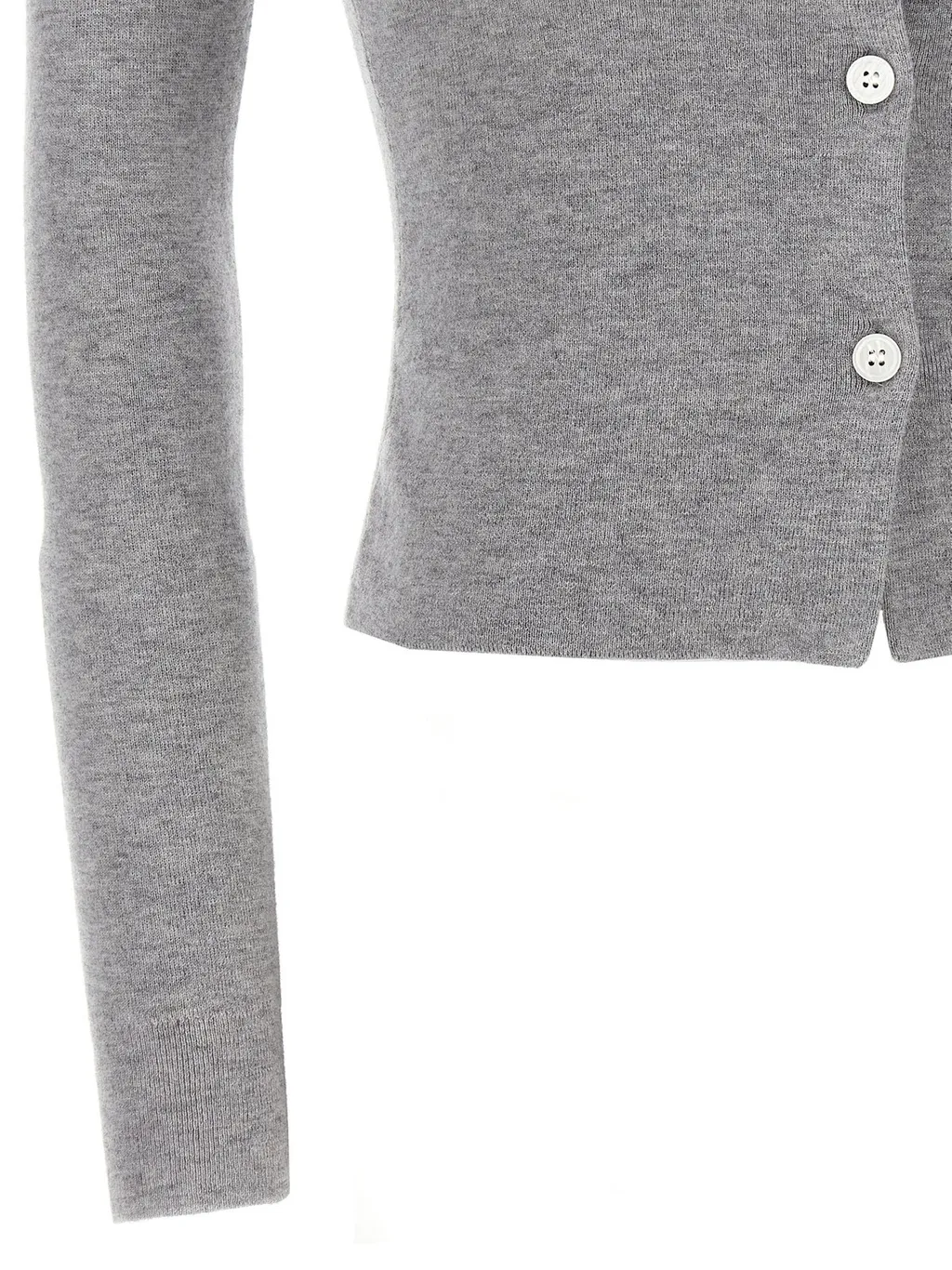 Self-Portrait Buttoned Knitted Cardigan