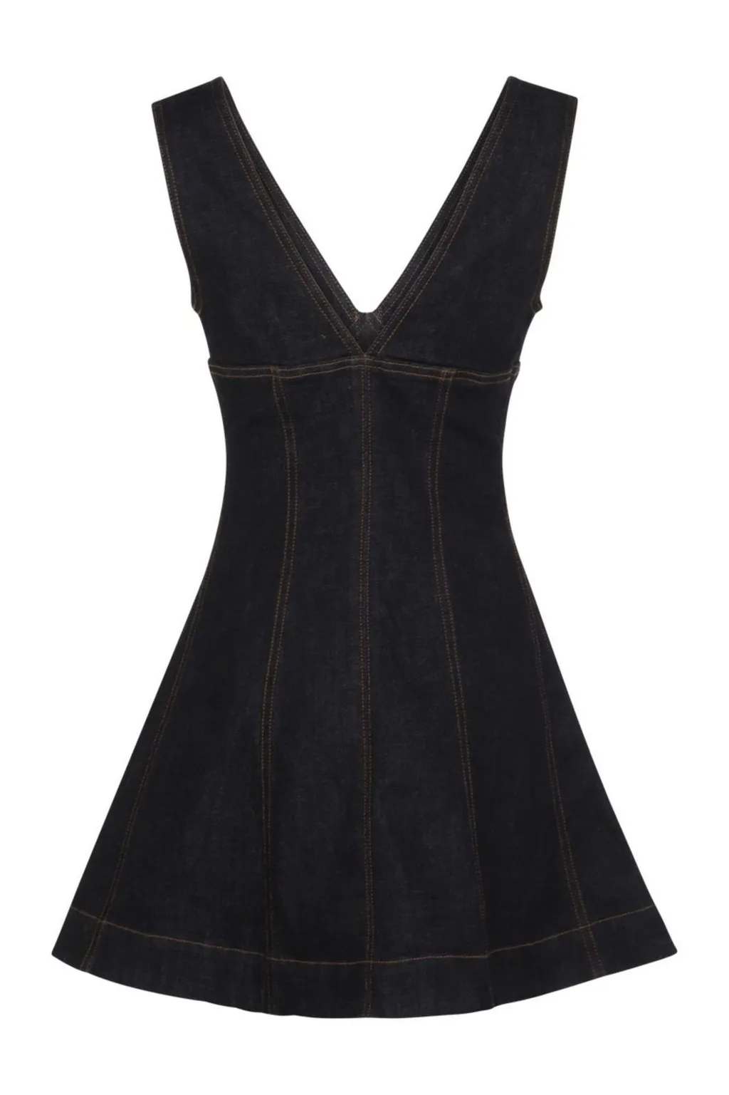 Self-Portrait Denim Mini Dress