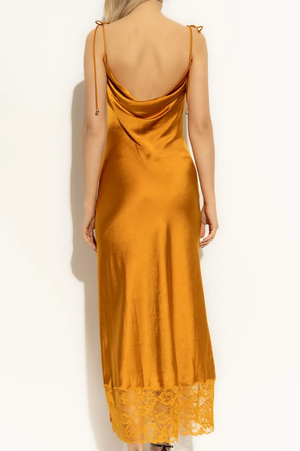 Self-Portrait Spaghetti Strap Midi Dress