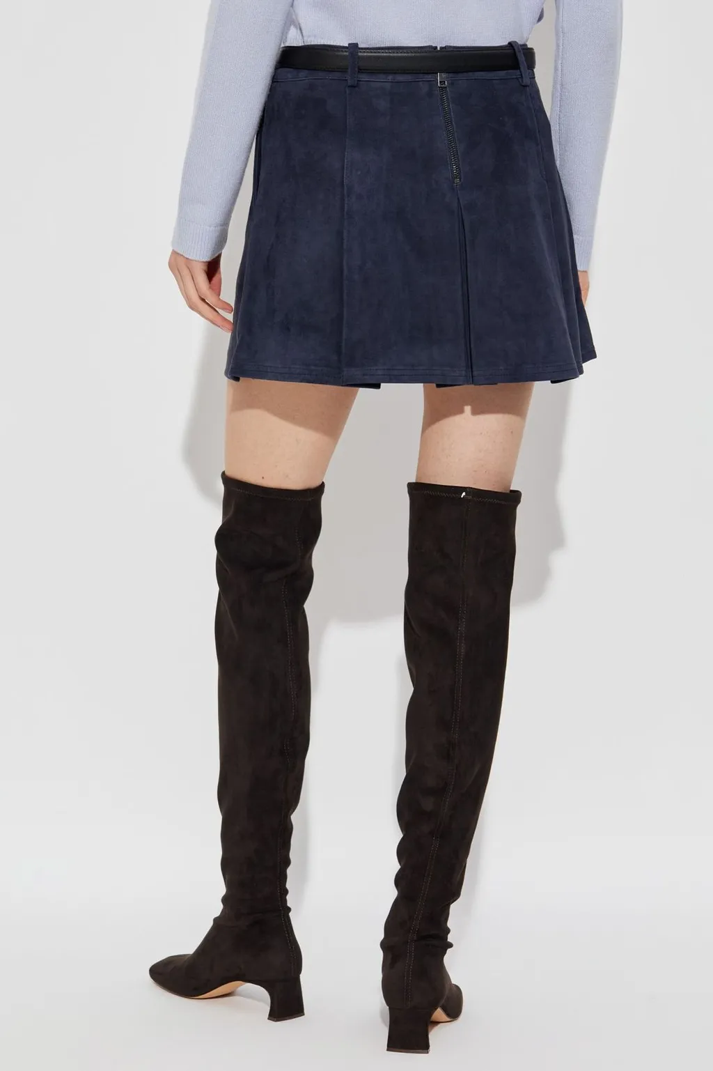 Self-Portrait Pleated Mini Skirt