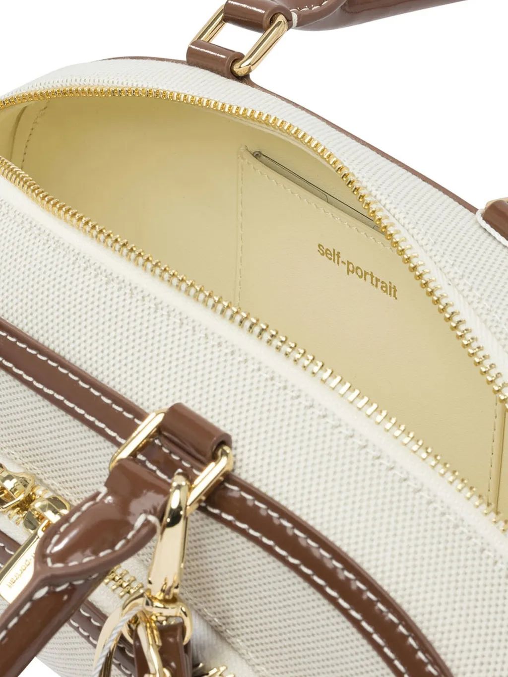 Self-Portrait Curved Shoulder Bag