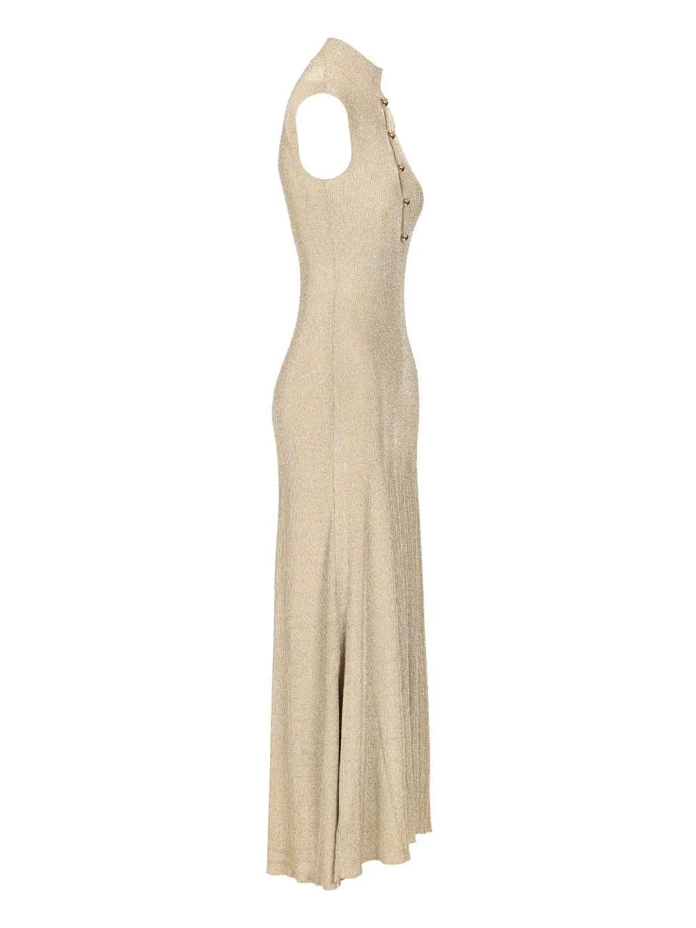 Self-Portrait Lurex Knit Maxi Dress