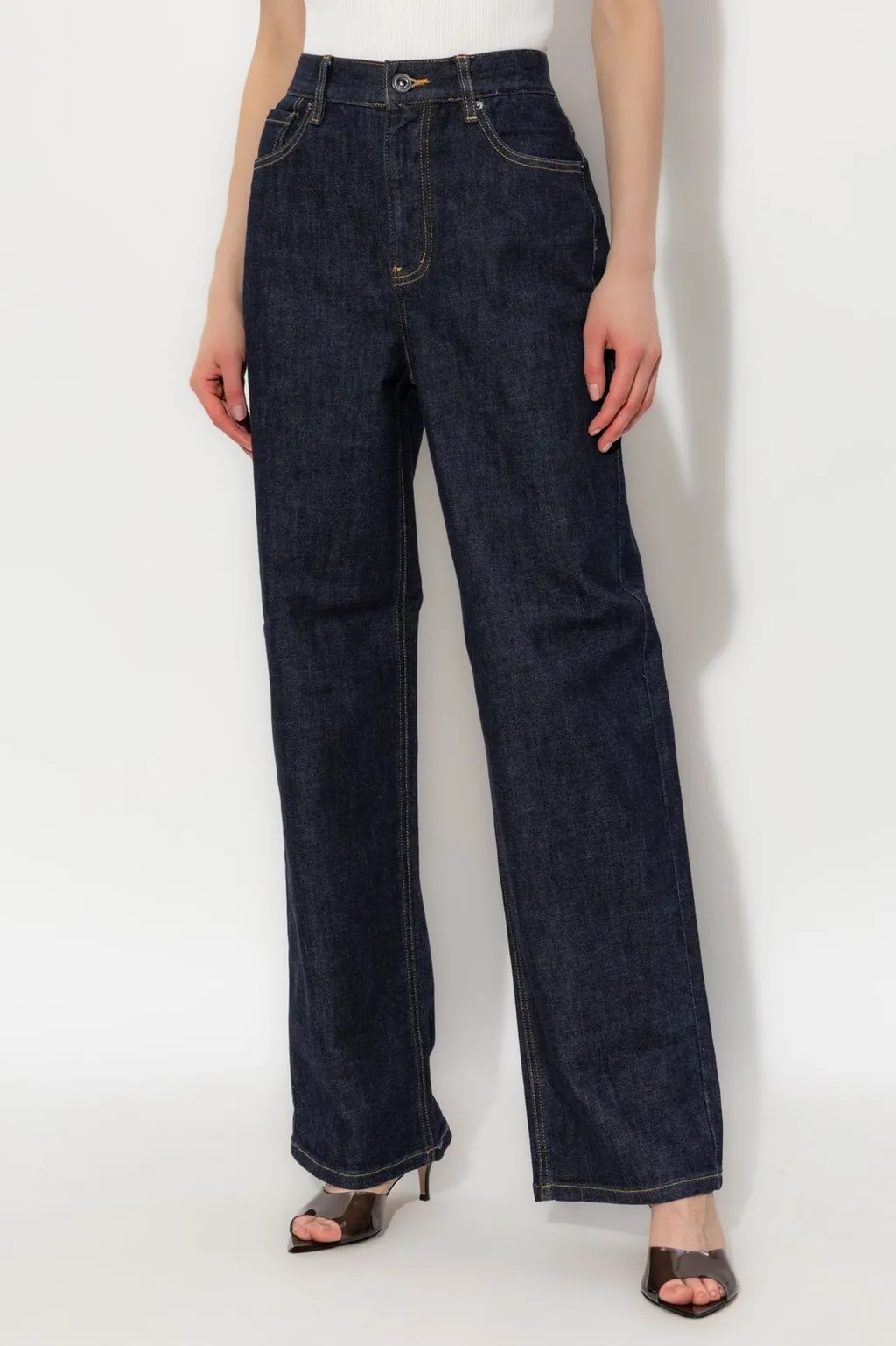 Self-Portrait High Waisted Jeans
