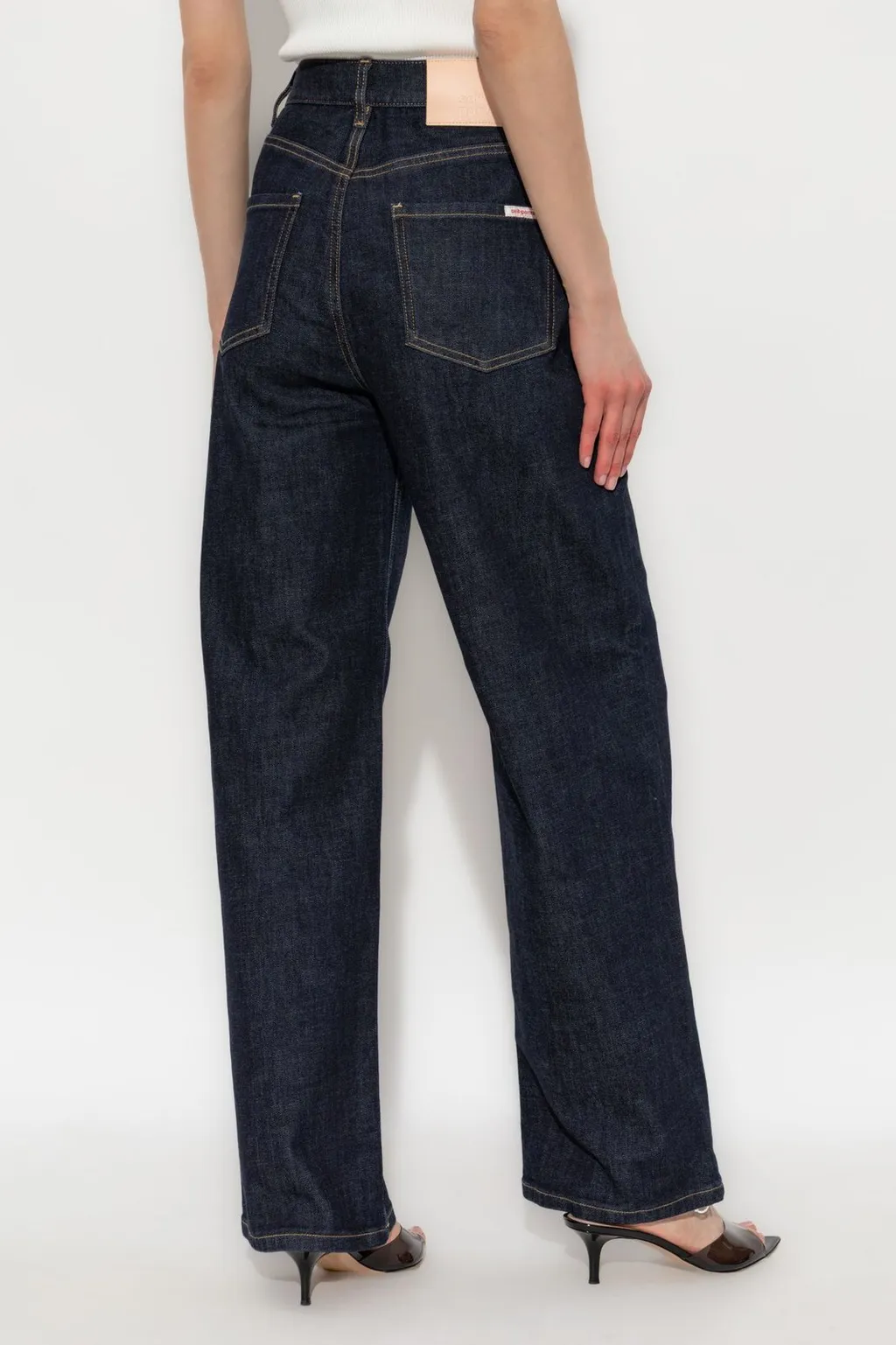 Self-Portrait High Waisted Jeans