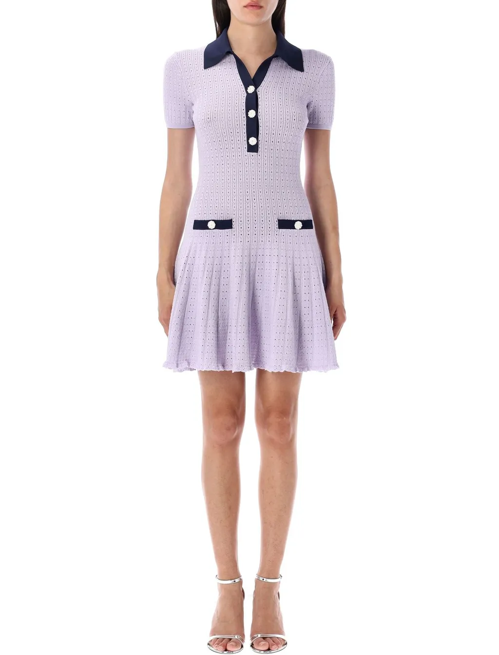 Self-Portrait Knit Mini Dress