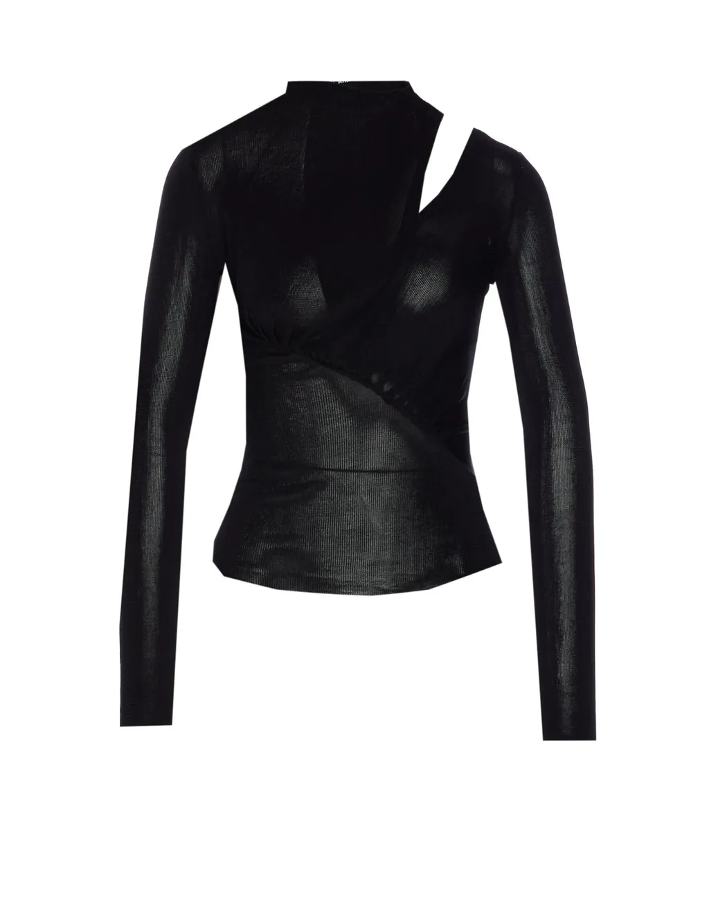 Self-Portrait Cut Out Knit Top