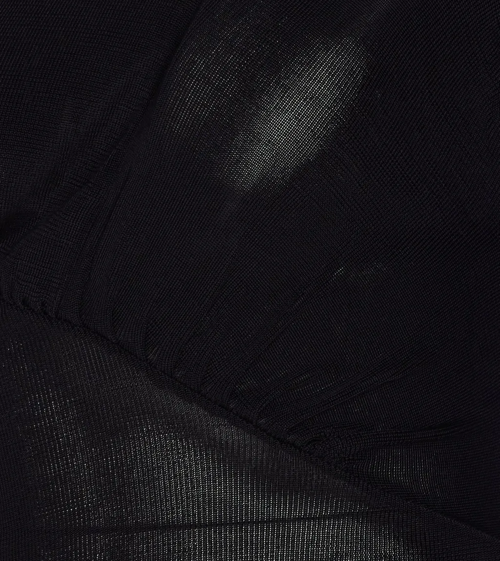 Self-Portrait Cut Out Knit Top