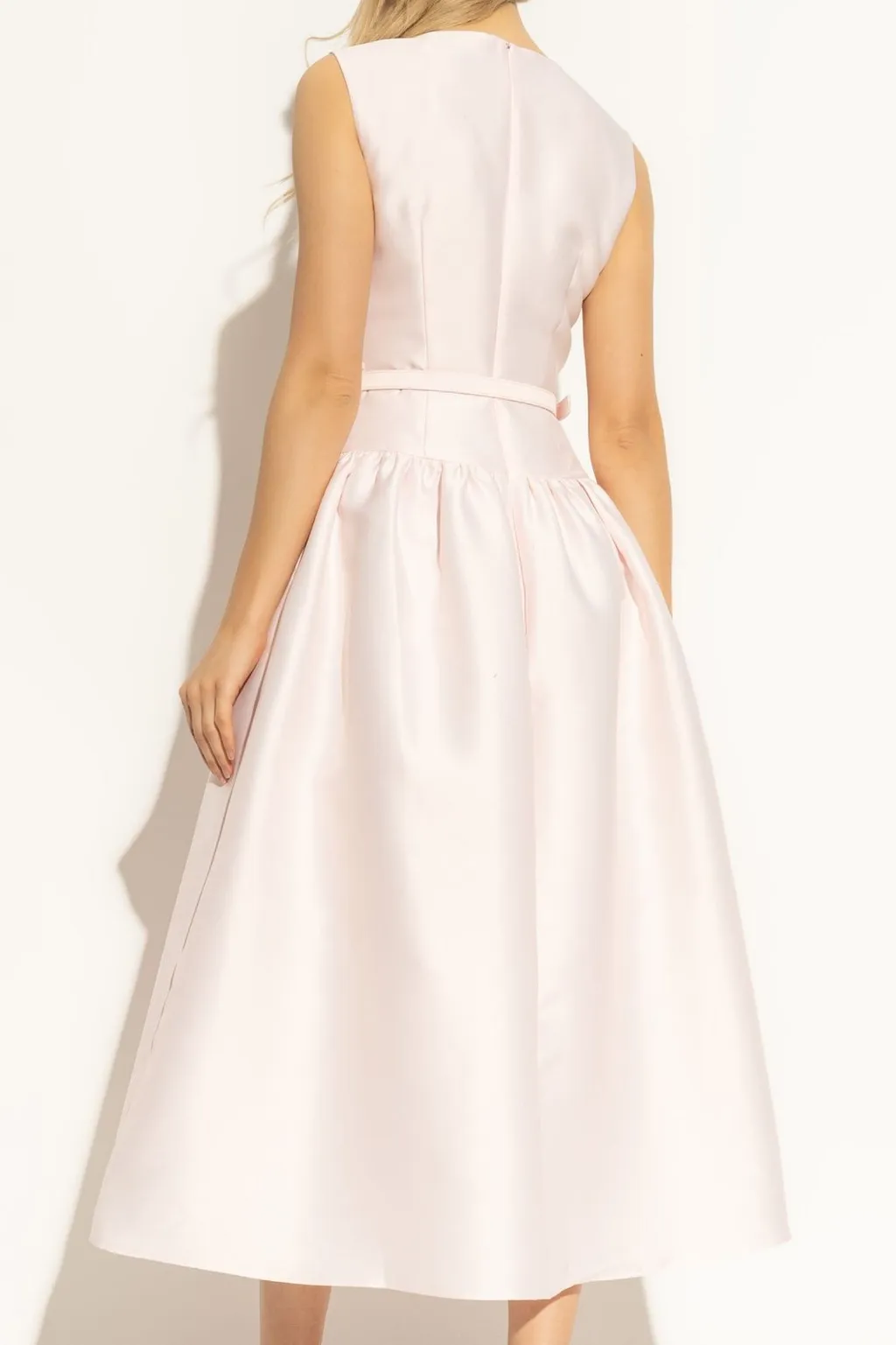 Self-Portrait Taffeta Midi Dress