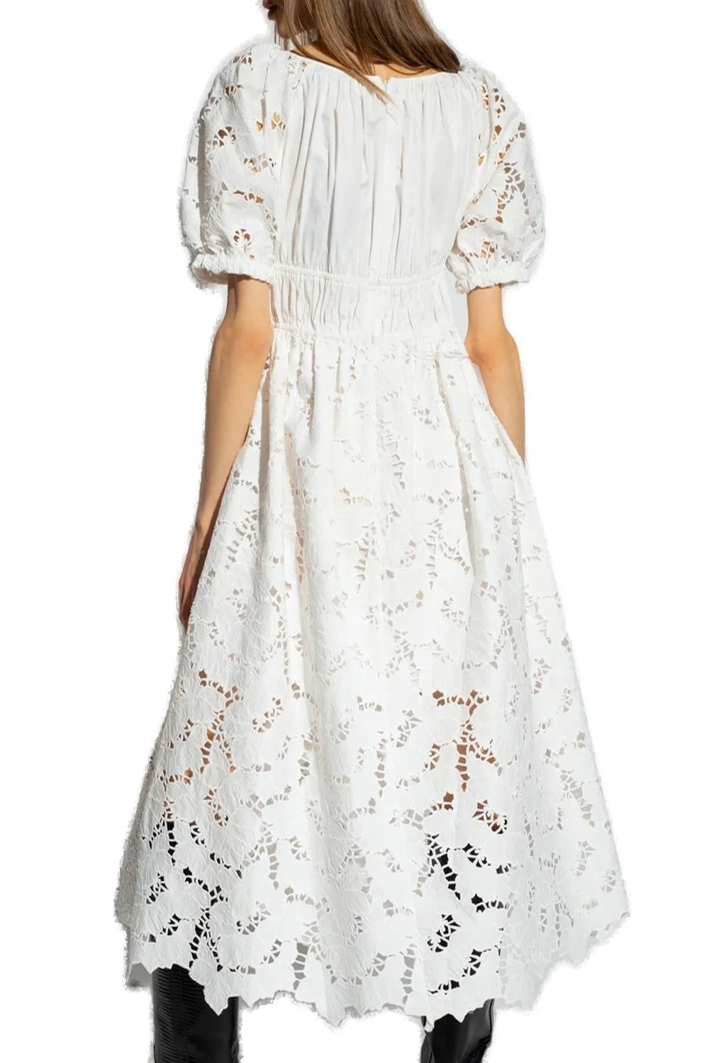 Self-Portrait Openwork Dress