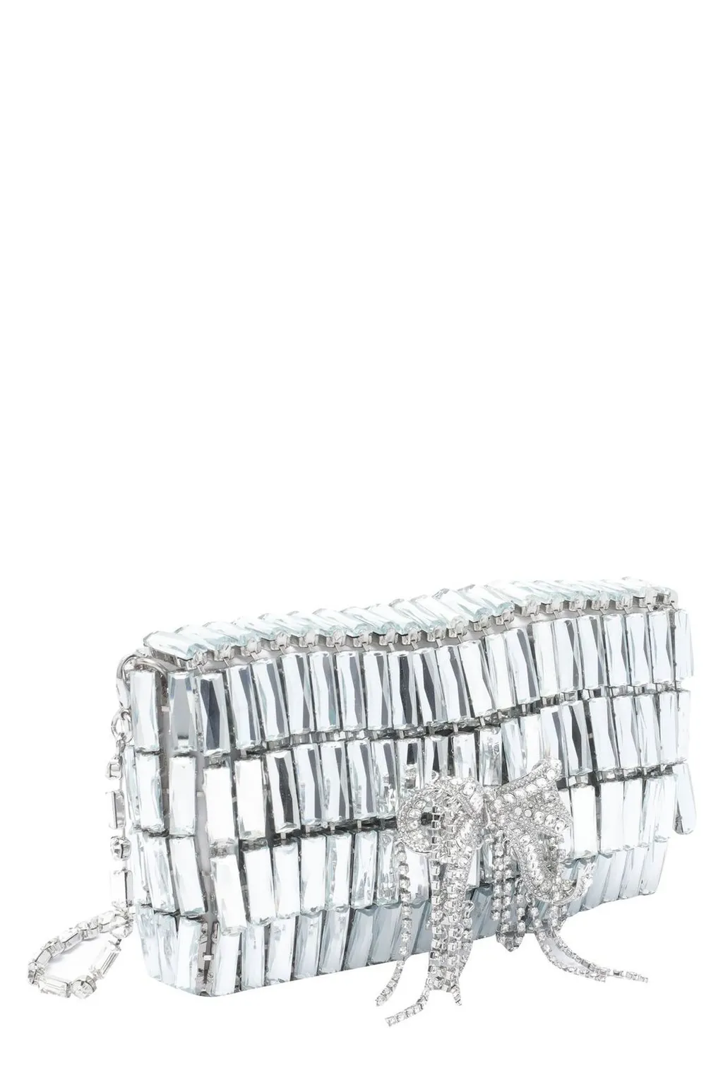 Self-Portrait Embellished Bow Mini Shoulder Bag