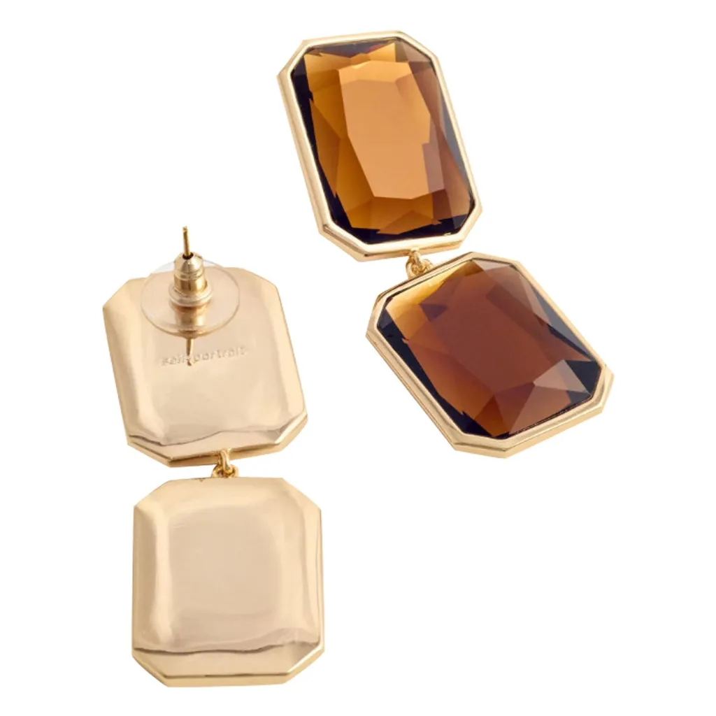 Self-Portrait Tiered Earrings