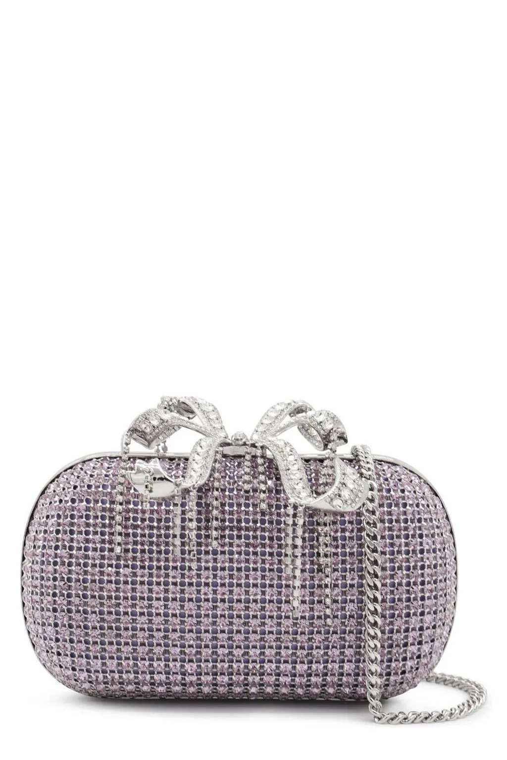 Self-Portrait Chainmail Clutch Bag