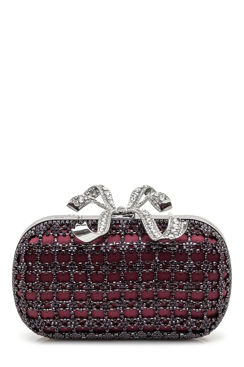 Self-Portrait Chainmail Clutch Bag