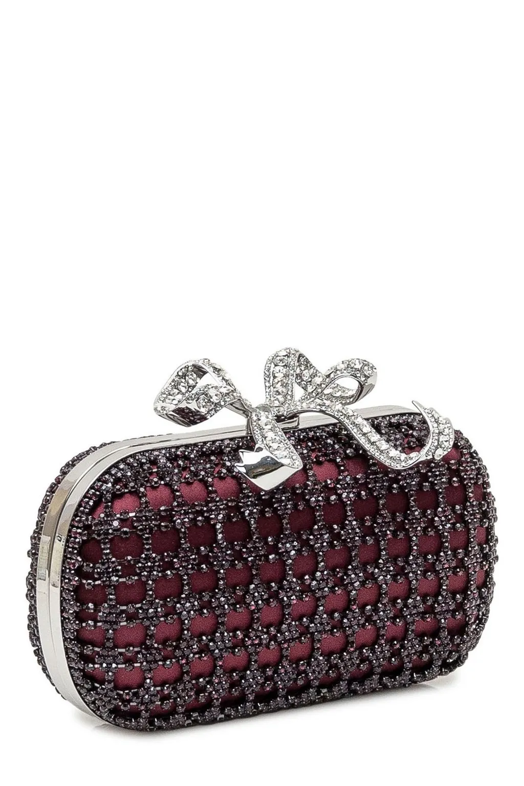 Self-Portrait Chainmail Clutch Bag