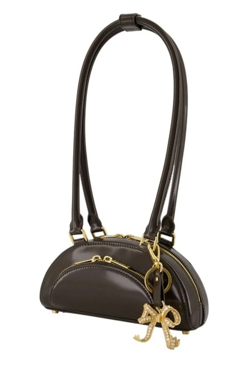 Self-Portrait Leather Mini Shoulder Bag